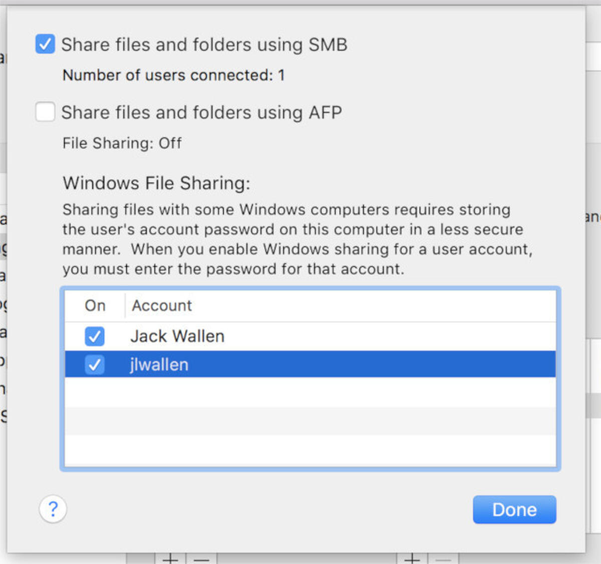 Mac os high sierra how to share folders for windows 10